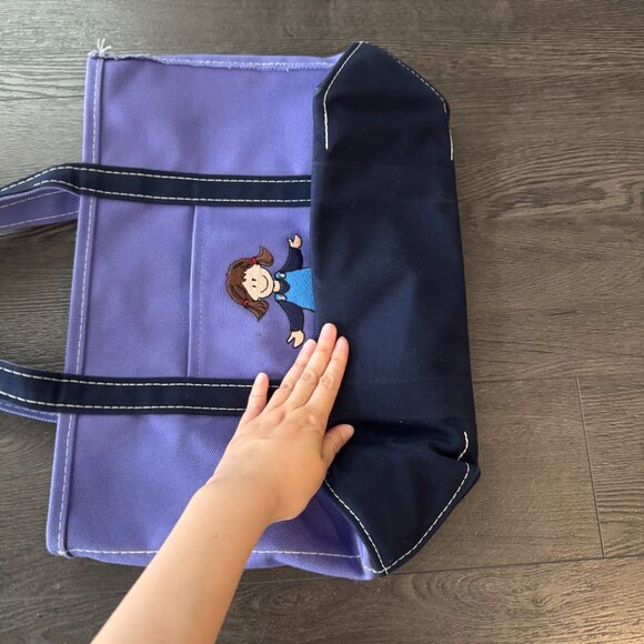 Vintage LL BEAN Boat and Tote Kids Preschool Day Care Bag Children's Tote Bag - Picture 6 of 12